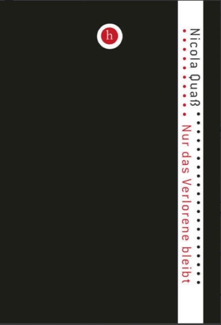 <img source='pic.gif' alt='Coverbild des Gedichtbands Nur das Verlorene bleibt'/>